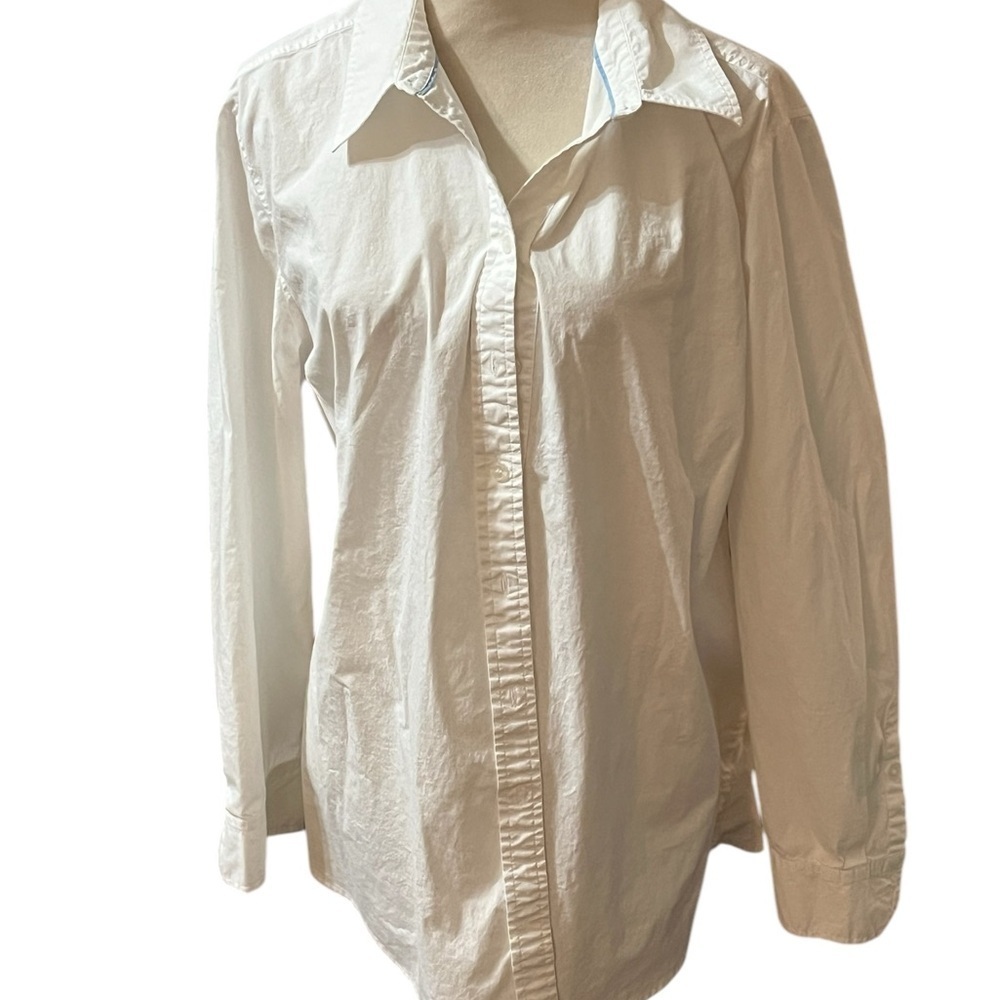 Lane Bryant White Blouse